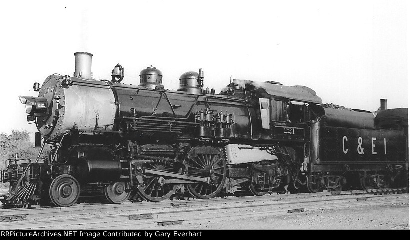 CEI 4-4-2 #221 - Chicago & Eastern Illinois